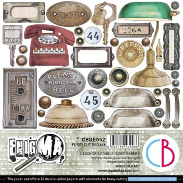 Ciao Bella 6X6 Fussy Cut Pad, Enigma