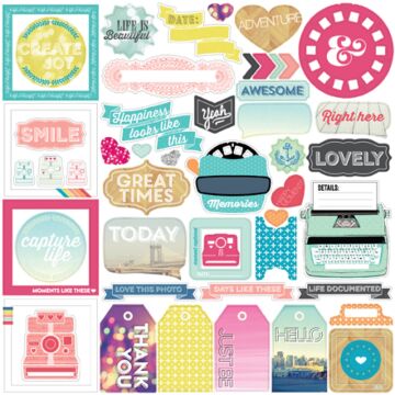 Echo Park - Capture Life Sticker Sheet