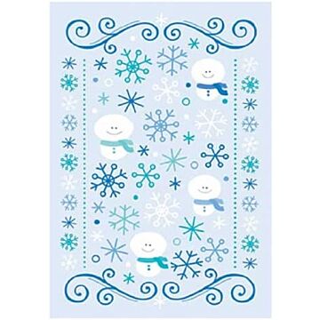 DOODLEBUG Themed Rub Ons 4 Inch by 6 Inch Sheet, Cold Spell