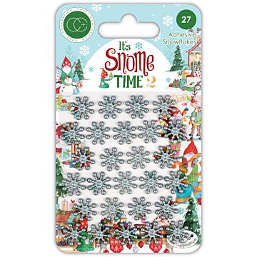Craft Consortium Adhesive Snowflakes, It's Snome Time 2