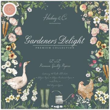 Craft Consortium - 12X12 Paper Pad, Gardeners Delight