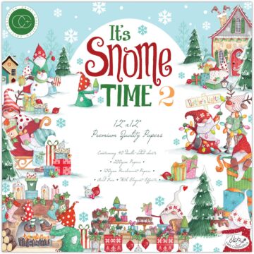Craft Consortium 12X12 Paper Pad, It's Snome Time 2