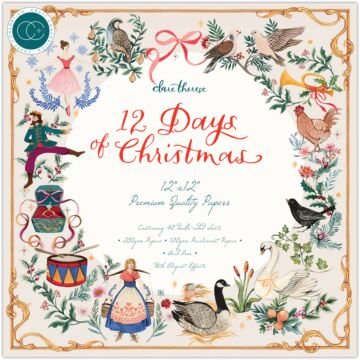 Craft Consortium 12X12 Paper Pad, 12 Days of Christmas