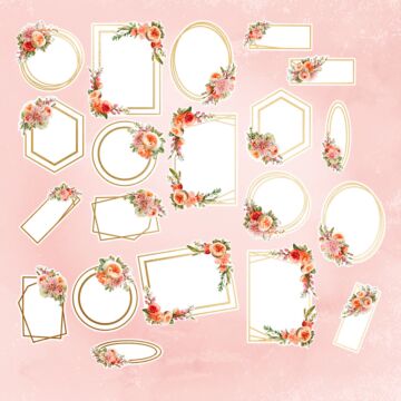 Couture Creations Ephemera, Elegance - Set 2