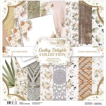 Couture Creations 12X12 Paper Pad, Earthy Delights