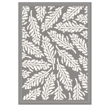 Couture Creations Stencil, Earthy Delights - Fern Leaves