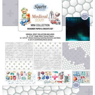 3 Quarter Designs Medical Staff Mini 12x12 Collection
