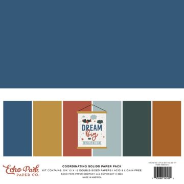 Echo Park Dream Big Little Boy Solids Kit
