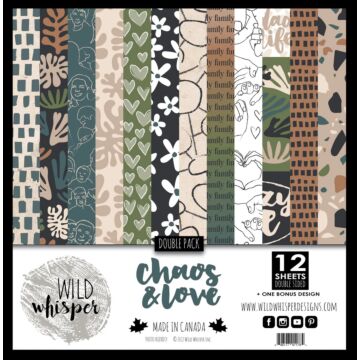CHAOS & LOVE - DOUBLE 12X12 PAPER PACK