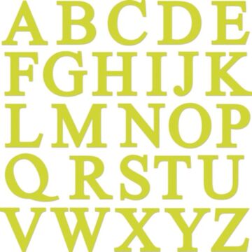 KaiserCraft Die Uppercase Alphabet