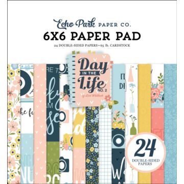 Echo Park Day In The Life No. 2 6x6 Paper Pad