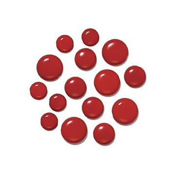Doodlebug Design Chunky Brads, Ladybug