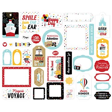 Echo Park Frames & Tags, A Magical Voyage