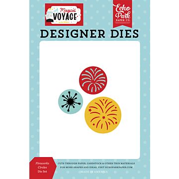 Echo Park Die, A Magical Voyage - Fireworks Circles