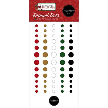 Echo Park Enamel Dots, A Wonderful Christmas
