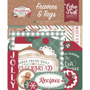 Echo Park Baking Christmas Cheer Frames & Tags