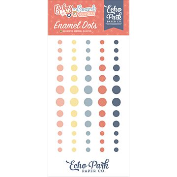 Echo Park Enamel Dots, Baby on Board Girl