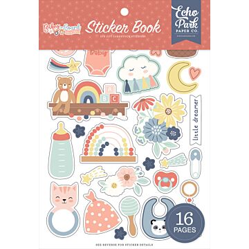 Echo Park Sticker Book, Baby on Board Girl