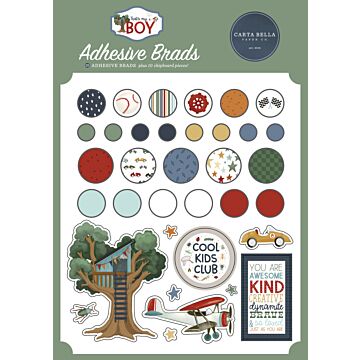 Echo Park Adhesive Brads, That's My Boy