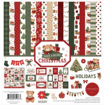 Echo Park Have a Beary Christmas 12x12 Collection Kit