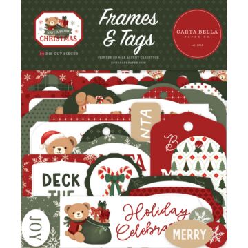 Echo Park Have a Beary Christmas Frames & Tags