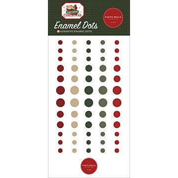 Echo Park Have a Beary Christmas Enamel Dots