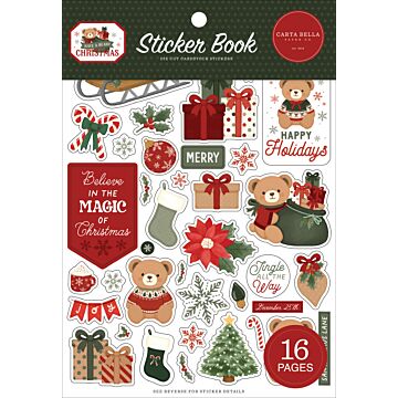 Echo Park Have a Beary Christmas Sticker Book