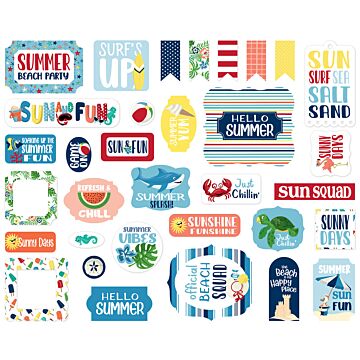 Carta Bella Ephemera, Beach Party