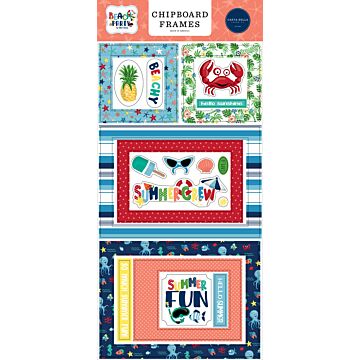 Carta Bella Chipboard Frames, Beach Party