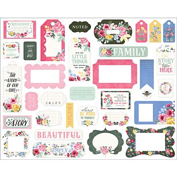 Echo Park Frames & Tags, Bloom