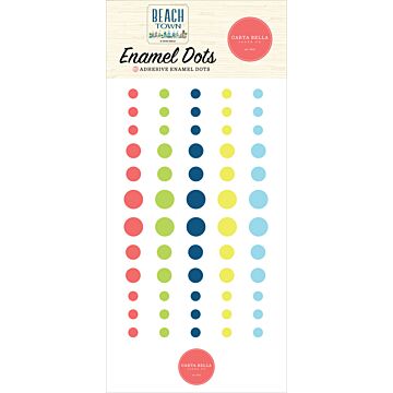 Echo Park Enamel Dots, Beach Town