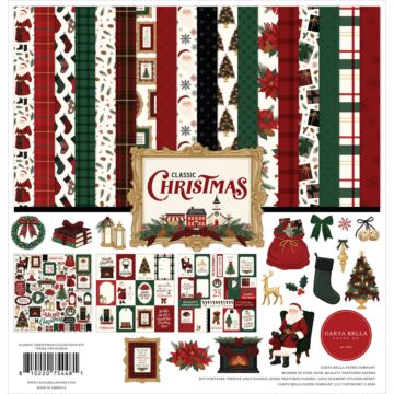 Echo Park Classic Christmas 12x12 Collection Kit