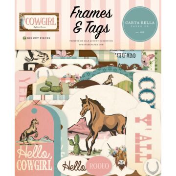 Echo Park Frames & Tags, Cowgirl