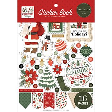 Echo Park Sticker Book, Christmas Village