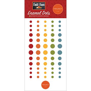 Carta Bella Enamel Dots, Fall Fun