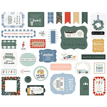 Carta Bella Ephemera, Farmhouse Summer