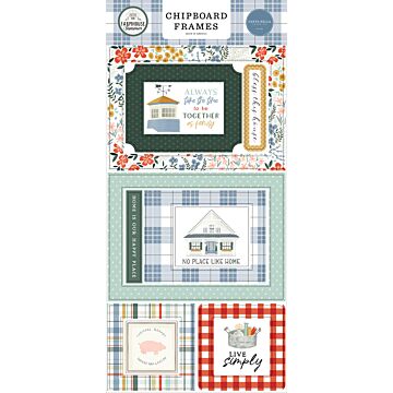 Carta Bella Chipboard Frames, Farmhouse Summer