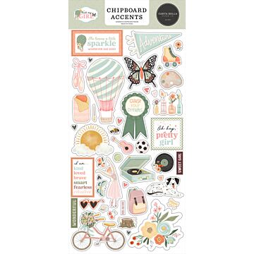 Echo Park Chipboard Accents, That's My Girl