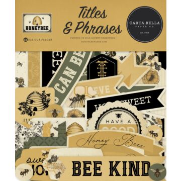 Echo Park Titles & Phrases, Honey Bee