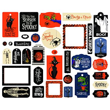 Carta Bella Frames & Tags, Hocus Pocus