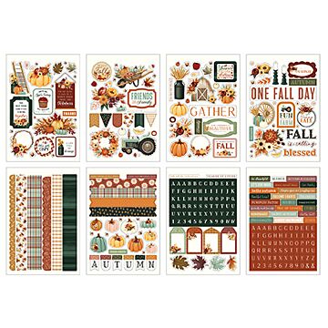 Echo Park Sticker Book, Harvest