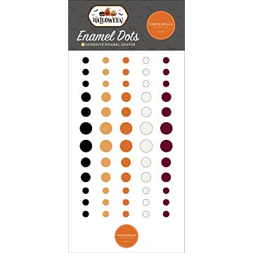 Carta Bella Enamel Dots, Halloween