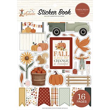 Echo Park Sticker Book, It's Autumn