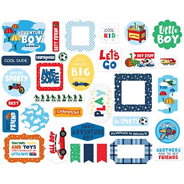 Carta Bella Ephemera, Little Boy