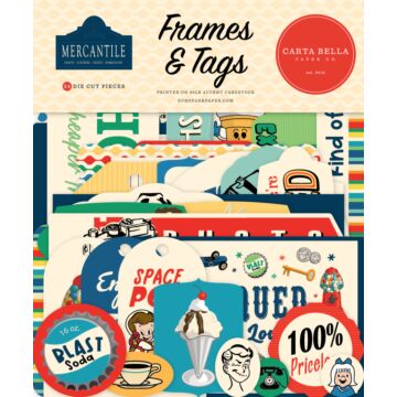 Echo Park Frames & Tags, Mercantile