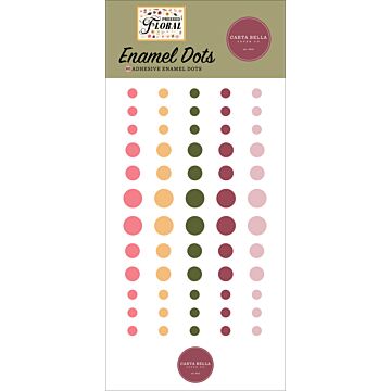 Echo Park Enamel Dots, Pressed Floral
