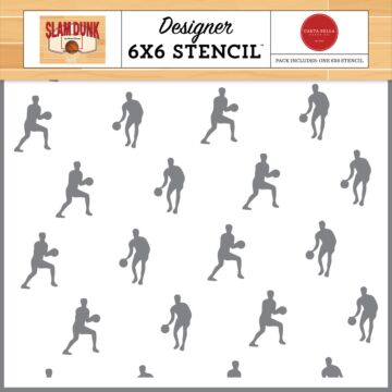 Carta Bella Stencil, Slam Dunk - Basketball Champions