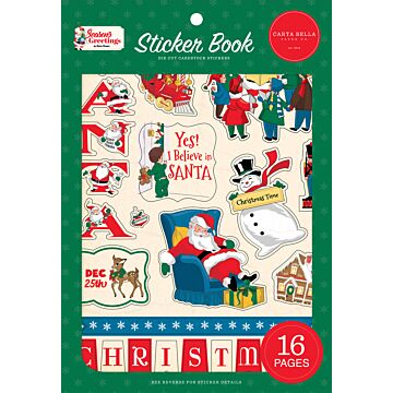 Carta Bella Sticker Book, Season's Greetings