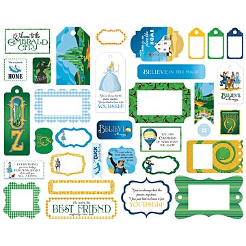 Carta Bella Frames & Tags, Wizard of Oz