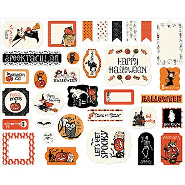 Echo Park Ephemera, Halloween Fun